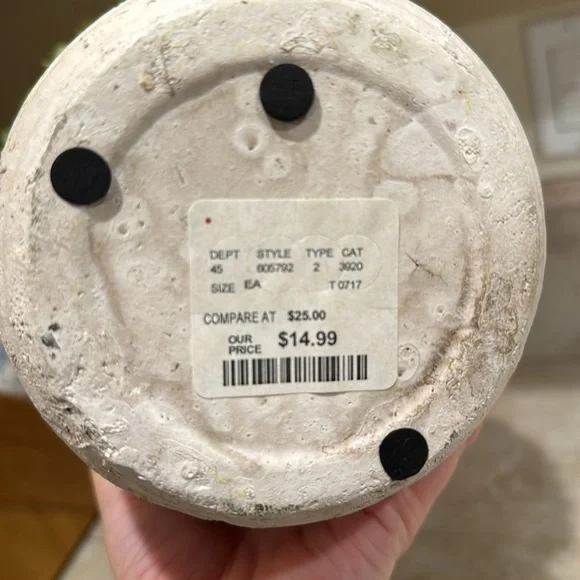 Decorative Faux Potted Plant - Picture 4 of 4